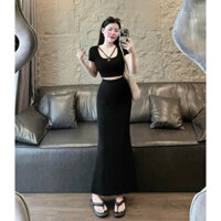 Set Đầm Body nử  sexy Thời Trang Nữ