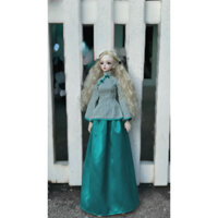 set đầm sườn xám cho búp bê BJD 1/3 60cm
