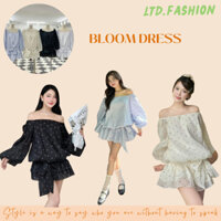 SET ĐẦM TRỄ VAI TAY PHỒNG DÀI KÈM QUẦN LÓT - LTD.FASHION - BLOOM DRESS