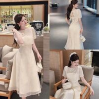 Set đầm váy nữ dáng dài có khoác Lozy Dress cho nàng đi tiệc đi chơi