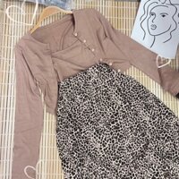 Set đầm vintage 3 món