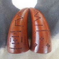 Sét đánh táo tàu Chén Thánh quẻ âm dương chén gạo cốc sấm sét cắt gỗ sừng cừu quẻ sừng bò cốc thánh thuần túy fate chạm khắc kiểu cũ/1.6