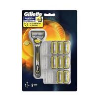 Set dao cạo râu 5 lưỡi Gillette Fusion 5 ProShield – 1 cán 9 lưỡi