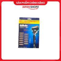 Set dao cạo râu dùng pin Gillette Proglide Flex Ball 5+1 13 lưỡi thay thế