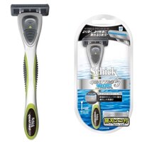 Set Dao cạo râu + lưỡi dao thay thế Schick Quattro 5 Titatinum - Nhật Bản