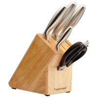 Set Dao, Kéo, Kệ Gỗ Cao Cấp 6 Món Chính Hãng Tupperware - Sang Trọng - Tiện Lợi