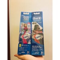 sét Đầu bàn chải điện Oral-B trẻ em và người lớn