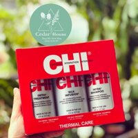 Set Dầu Gội CHI đỏ Mỹ (Hàng Chuẩn Mỹ Đi Air)