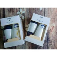 Set dầu gội và xả Dove tặng máy sấy tóc Thái Lan