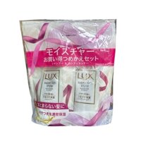 Set dầu gội xả Lux Super Rich Shine Moisture 330g – Dưỡng ẩm chuyên sâu cho tóc khô xơ, thiếu sức sống