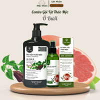 Set dầu gội, xịt tóc Tinh Nhiên chống bạc tóc, giúp đen tóc, kích thích mọc tóc 300ml và 100ml