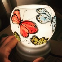 Set đèn bướm + tinh dầu sả chanh