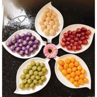 Set đĩa hoa 5 cánh