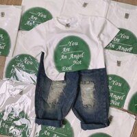 Set đồ bé trai size 12 - 23 kg, bộ quần jean rách gối phối áo cotton 4c in tròn hàng Quảng Châu cao cấp