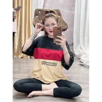 Set Đồ Bộ Cotton Nữ From Xinh Hình In Chắc Chắn Phối Màu Cực Xinh - Mẫu Mặc sp Thật Chụp