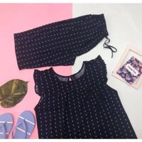 Sét đồ bộ lửng tole - lanh hàng xuất khẩu f21 - phù hợp với mọi lứa tuổi