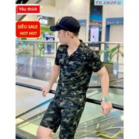 Sét đồ bộ nam lính mặc nhà_đồ bộ thể thao_thời trang