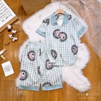 Set đồ bộ nữ lửng chất Latin siêu xinh