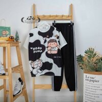 set đồ bộ quần dài +áo cotton siêu xịn