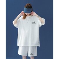 Sét đồ bộ thể thao form rộng nam nữ nhiều màu in hình  logo chữ LIKE thoáng mát