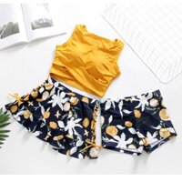 Set Đồ Bơi 3 Mảnh Rực Rỡ Nắng Hè BG167