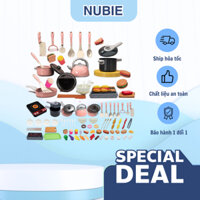 Set Đồ Chơi Nhà Bếp 69 Món Cao Cấp - Trải Nghiệm Nấu Ăn Thú Vị Cho Bé - Trò Chơi Hướng Nghiệp