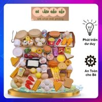 SET ĐỒ CHƠI NHẬP VAI BÉ TẬP LÀM BẾP 88 MÓN CHẤT LIỆU ABS CAO CẤP