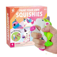 Set Đồ Chơi Thủ Công DIY Tô Màu Squishies Cho Bé 6y+