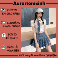 Set đồ cosplay học sinh sexy gợi cảm, che tên sản phẩm
