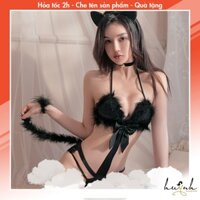 Set Đồ Cosplay Sexy Hóa Trang Bé Mèo Gợi Cảm - CO28