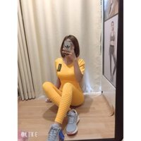 Set Đồ Gym Nữ Chất Dệt