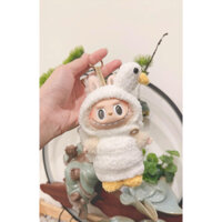 Set đồ Labubu ( bé vịt đeo cánh thiên thần) hình thật shop tự chụp