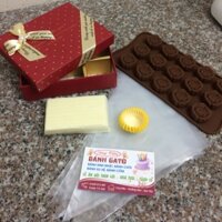 Set đồ làm socola valentine