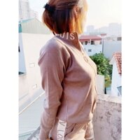 Set đồ len Burberry nữ hàng Quảng Châu cao cấp