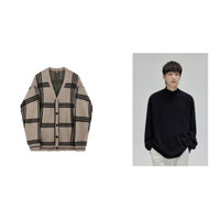 Set đồ Nam thu đông cardigan + áo giữ nhiệt  - hàng Quảng Châu loại 1