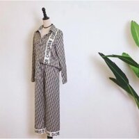 set đồ ngủ dior dài