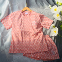 Set đồ nữ áo phông quần đùi nữ mặc nhà đồ bộ đi biển gia đình đồ ngủ mặc nhà freesize từ 40kg