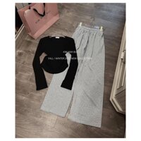 SET ĐỒ NỮ, BỘ QUẦN ÁO THU ĐÔNG QUẦN SUÔNG CÁ TÍNH