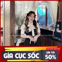 Set đồ nữ cá tính, set váy dài áo sơ mi đi chơi sang chảnh mùa hè đẹp YA134  ཾ