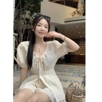 Set đồ nữ mang phong cách nhẹ nhàng, nữ tính và thanh lịch - Hải Đăng Store