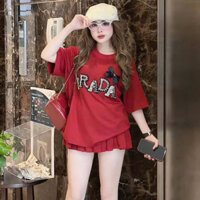 set đồ nữ sang chảnh,set áo chân váy,bộ bra đa cv mì xịn sò hot trend linhbt O174