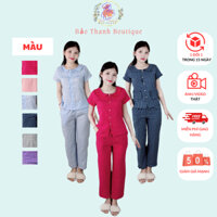 set đồ nữ, set đồ nữ sang chảnh, đồ bộ nữ tay dài xinh họa tiết đẹp