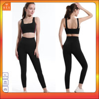 Set đồ tập gym  Bộ tập yoga cao cấp, đồ tập gym nữ, đồ tập erobic, đồ thể thao nữ