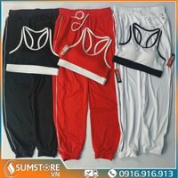 Set Đồ Tập Thể Thao Cho Nữ – Jogger Trắng