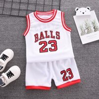 Set Đồ Thể Thao 2 Món Gồm Áo Cotton Cổ Tròn In Hình Hoạt Hình Và Quần Ngắn Thời Trang Cho Bé Trai Và Gái