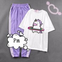 Set đồ thể thao nữ oversize