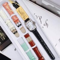 Set Đồng Hồ Nữ Invicta 5168 Quartz Dây Da