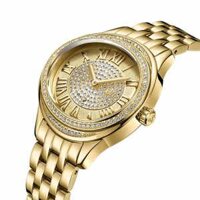 Set Đồng Hồ Nữ JBW Plaza Oval Diamond 18K Gold-Plated Watch & Band J6366B J6366B Màu Vàng