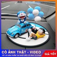 SET Doraemon Nobita Decor Trang Trí Taplo Xe Hơi