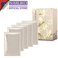 [Set dùng thử] Combo 5 miếng mặt nạ Naruko Bạch Ngọc Lan Taiwan Magnolia Brightening and Firming Mask EX (Bản Đài)